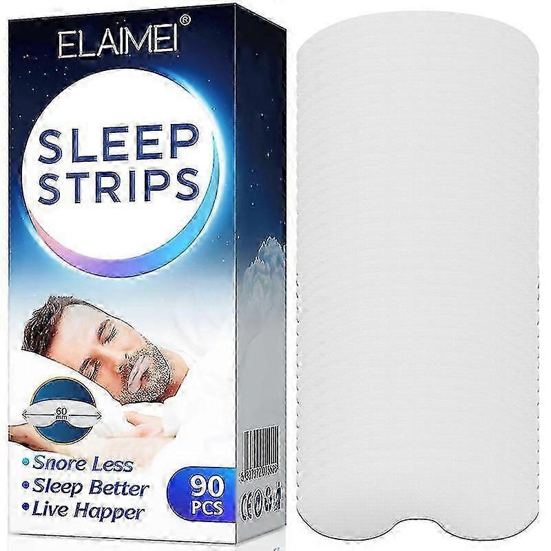 90 Packs Sleep Strips Sleeping Mouth Tape Anti-snoring Closed-mouth Patch