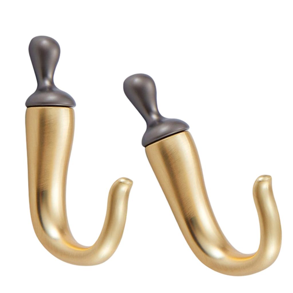 Practical Chili Wall Mount Hook For Keys Jackets Hats Storage Zinc Alloy Decorative Practical Hanger For Home