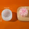 3D Flower Mooncake Mold Chinese Style Festival Pastry Mould  for Dessert Pastry Candle