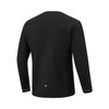 Li-Ning Breathable Solid Color Round Neck Long Sleeve T-Shirt Men Tops ATLW017-1