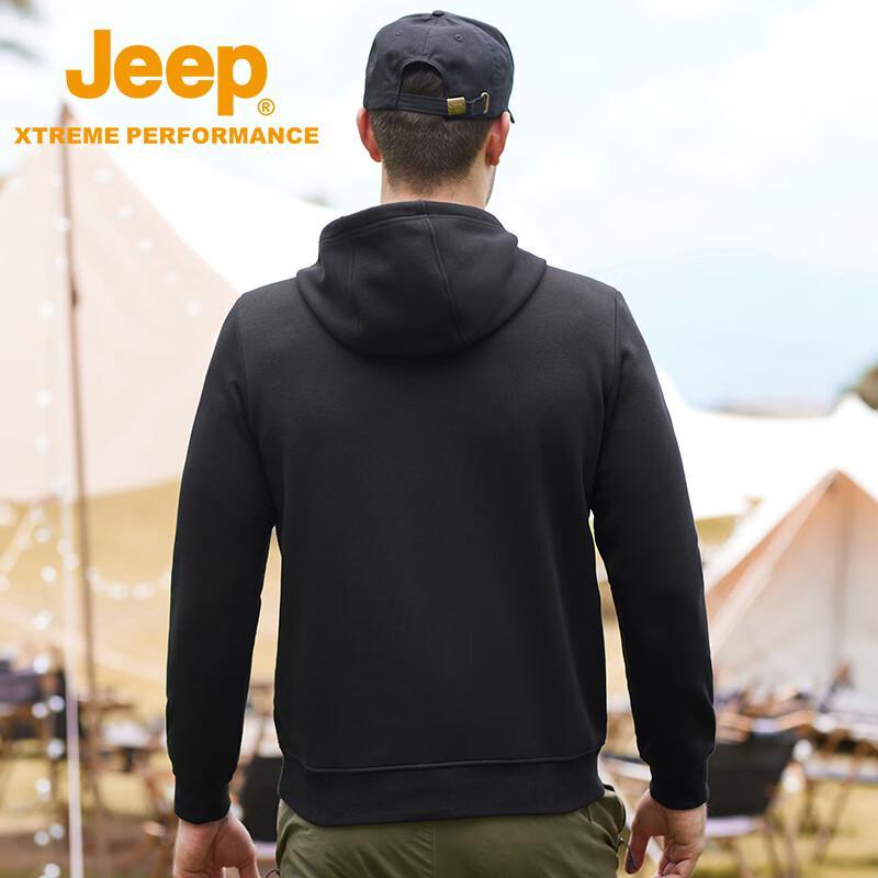 Jeep Men's Fleece-Lined Long Sleeve T-Shirt
