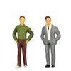 Model Figures Model People Standing And Sitting Model People Versatile 100% Brand New 1:87 H0 Beautiful Figures