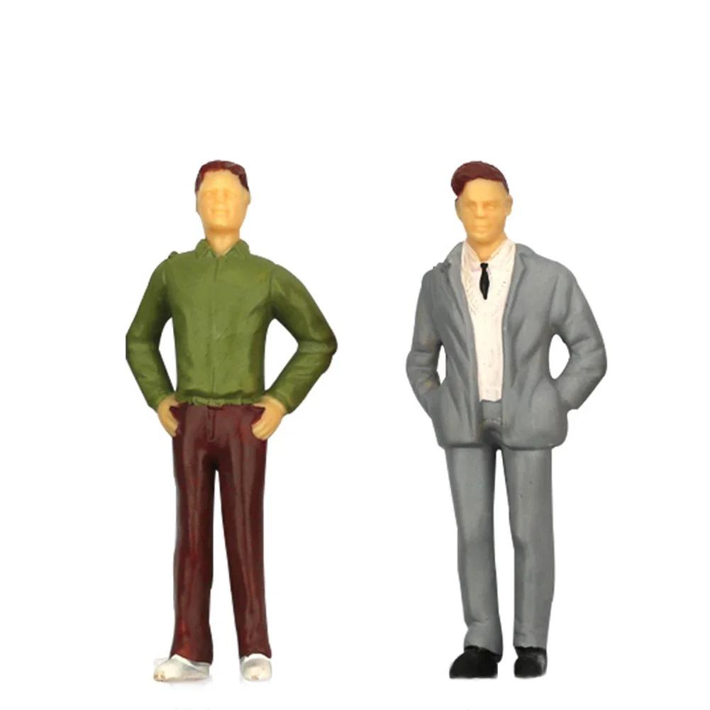 Model Figures Model People Standing And Sitting Model People Versatile 100% Brand New 1:87 H0 Beautiful Figures