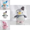 Charming Penguin Stuffed Animal Keychain For Bags And Backpacks Soft Pp Cotton