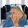 Erlings Haalands Meme HLND Blankets Fleece Print  Breathable Lightweight Throw Blankets for Sofa Outdoor Quilt