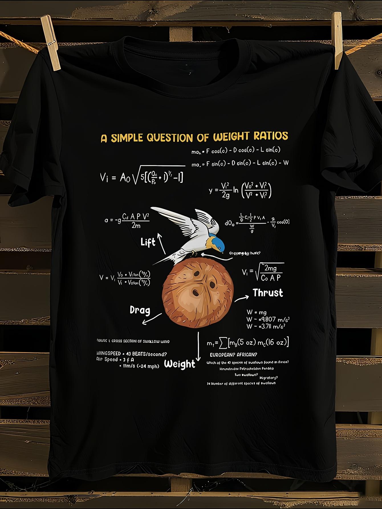 Funny Math Teacher T-Shirt M