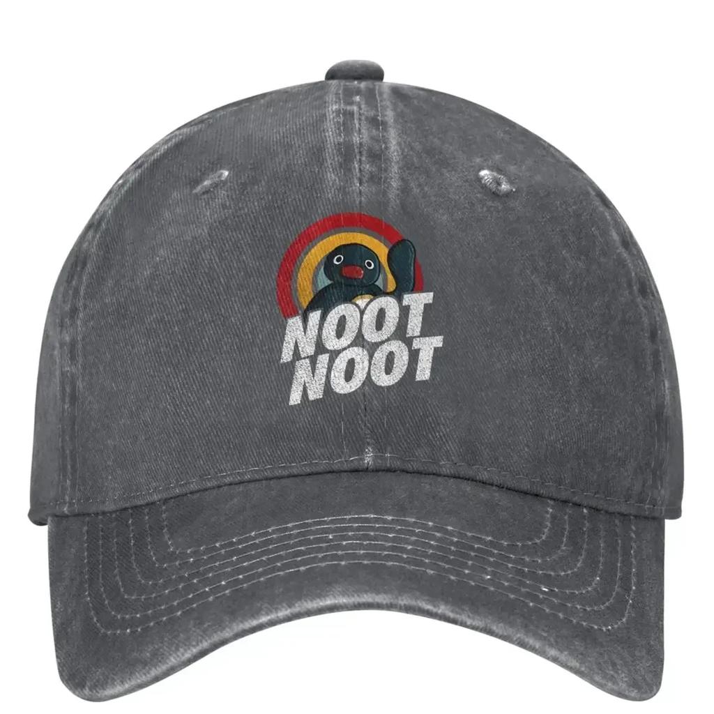 Pingu Noot Noot Baseball Cap Stylish Men Adult Hip Hop Hats Sun Visors Kpop Rock Snapback Cap Gift