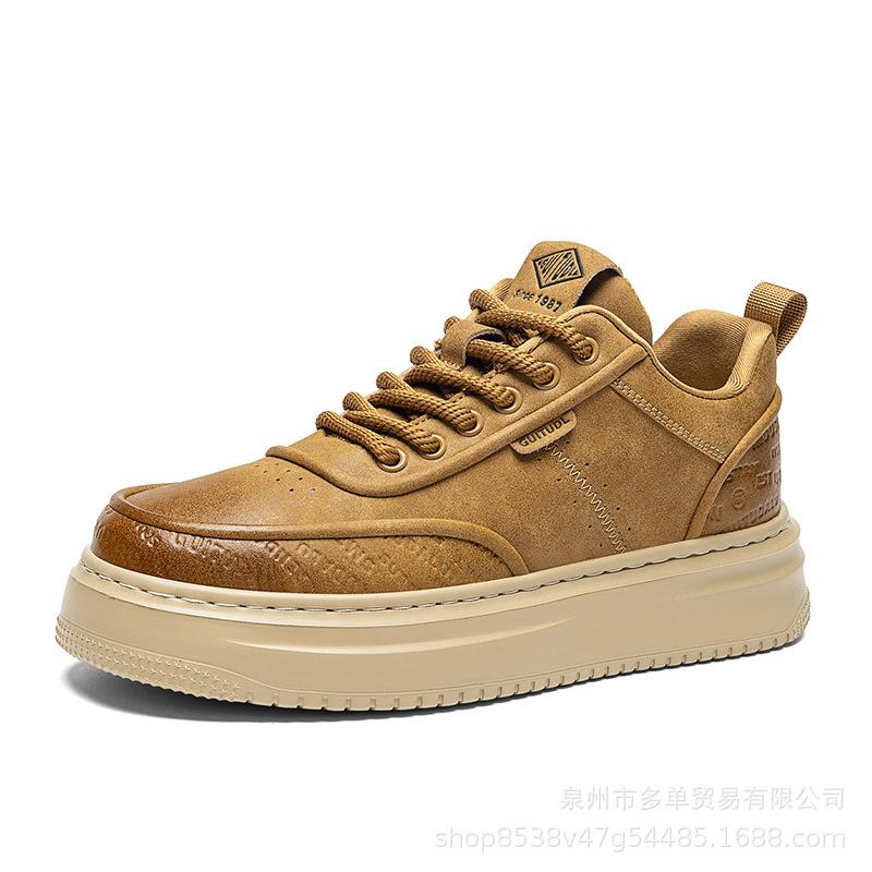 Autumn new outdoor retro lace-up foot sports daily casual breathable board shoes