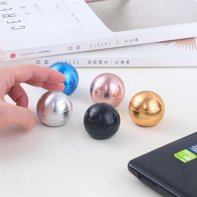 Desktop Spherical Gyroscope Metal Fingertip Gyroscope Adult Circular Optical Phantom Finger Decompression Gyroscope