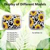 Leopard-patterned Sunflower Clear Earphone Cases Cover Case For Airpods 3 Pro Pro3 Pro2 4 1 2