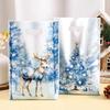 Christmas Gift Bag Printed Design Pearl Film Candy Bag Holiday Party Favor Handbag