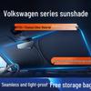 Car Sunshade Umbrella: Front Window Heat Insulation & Light Blocking Cover