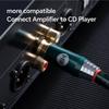 KAIBOER Silver-Plated Digital Audio Coaxial Cable RCA Coaxial Cable Emerald Series for Home Theater Audio System Car Audio