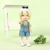 Ob11 Doll Clothes Fashion Tops Jeans Sweatshirt Cool Sleeveless High Neck Sweater Suspenders Shorts For 1/12 Bjd Dolls Accessory