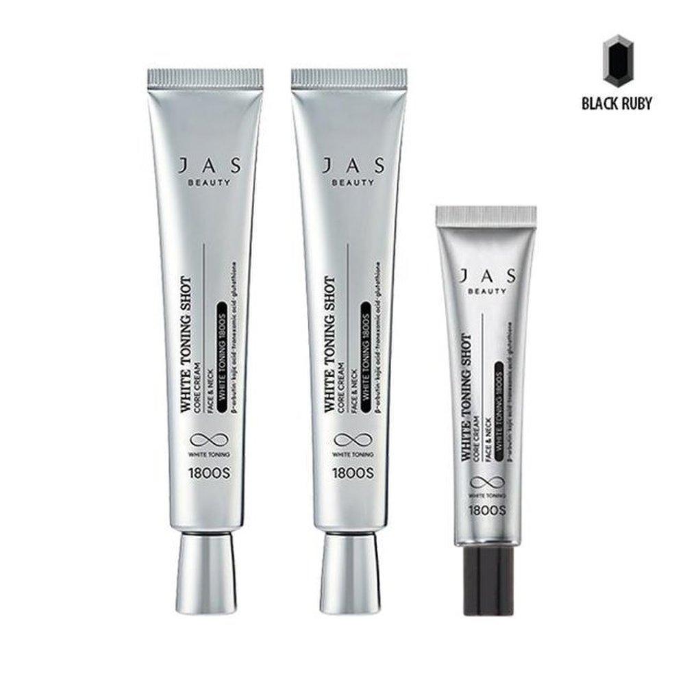 

White Toning Shot Core Cream 40ml x2 + 15ml /Wrinkle