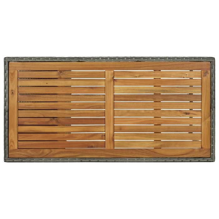 VidaXL Meuble de Bar de Jardin 5 pcs et Coussins Salon de Jardin Ensemble de Salle à Manger Mobilier de Patio Terrasse 3064917