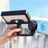 Solar-powered Motion-sensor Outdoor LED Light, Waterproof, Magnetic Mounting, USB Rechargeable, Built-in Lithium-ion Battery, for Entrance, Parking
