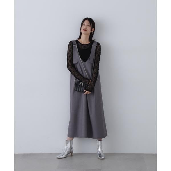 Natural Beauty Sheer Flower [N Basic] Top, Women's, Off-White