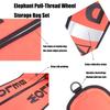 Surfaces Marker Buoys and Dives Reel Set Open Bottom Safety Inflatable Dives Float with Reel Storage Bag Easy To Use