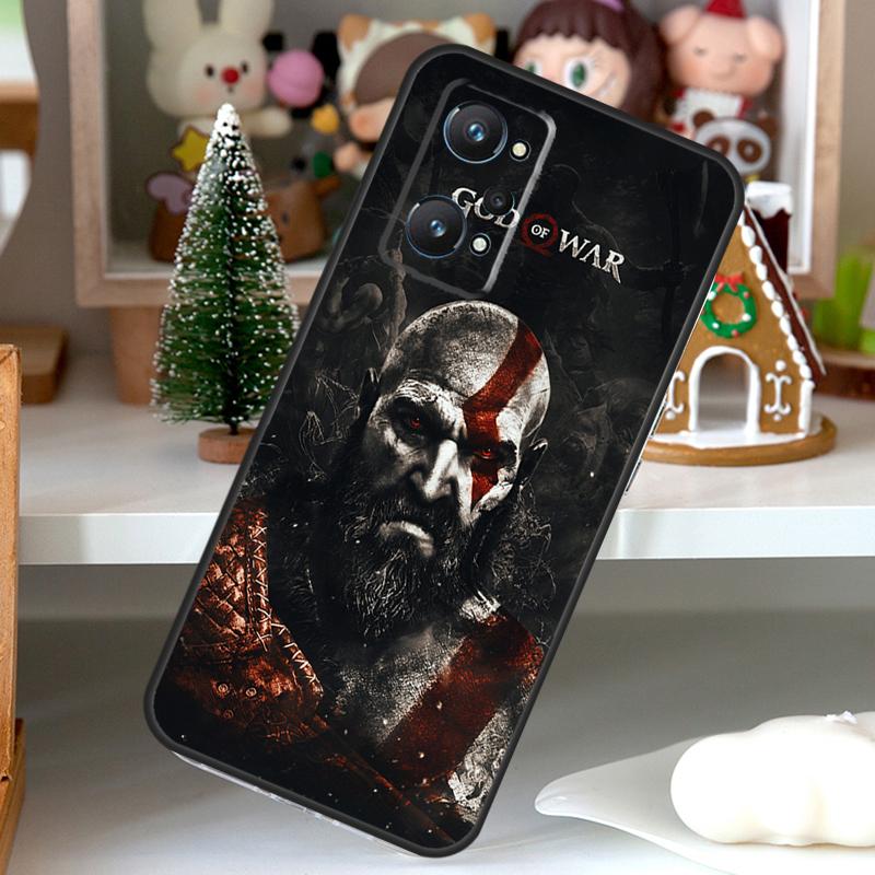 God of War For OPPO Realme C55 C35 C33 C31 C30 C25 C21Y C11 GT Neo 5 3T 2T Realme 10 9 11 Pro Plus Case