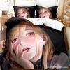 Marin Kitagawa Bedding Set Single Twin Full Queen King Size Bed Set Adult Kid Bedroom Duvetcover Sets Anime Parure De Lit Bed