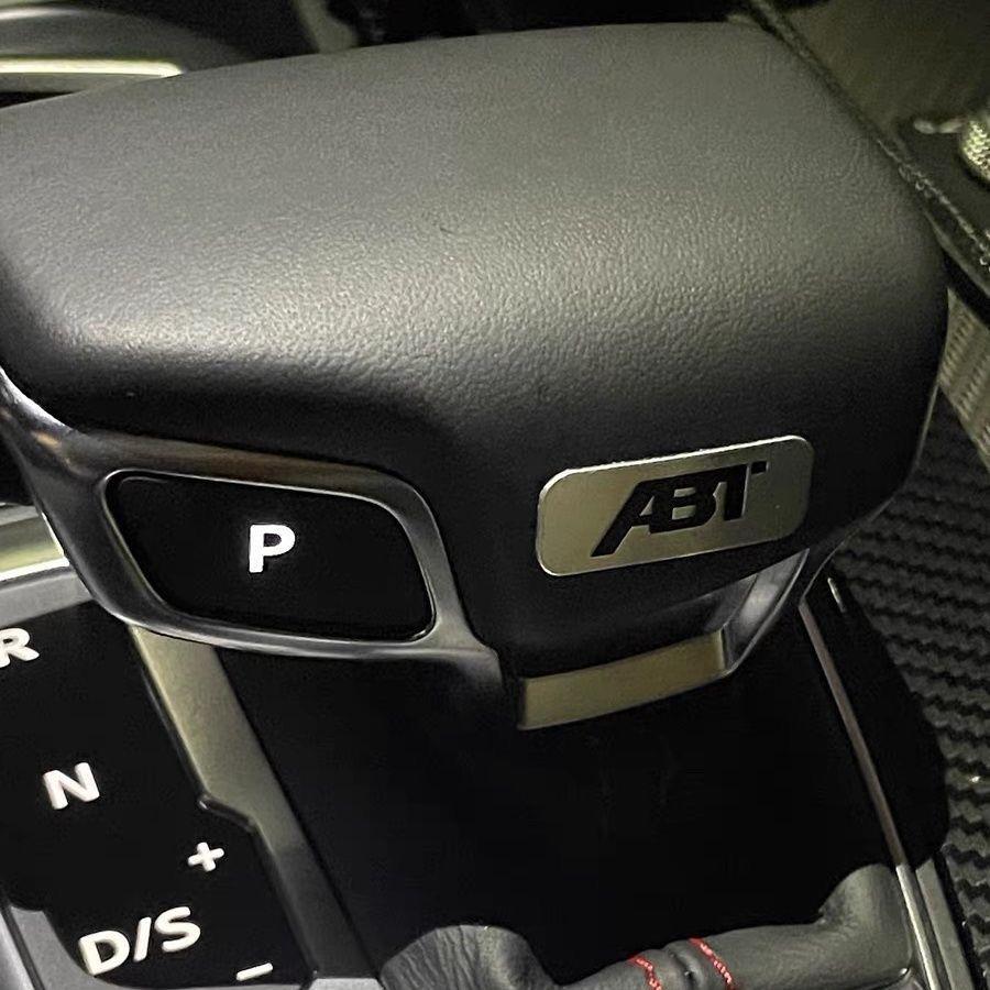 3pcs Metal Sticker Interior Steering WheelInstrument panel control panel steering wheel Sticker Badge Styling Decals For ABT