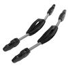 2PCS Diving Spring Fin Strap Stainless Steel Diving Fin Heel Strap with Quick Release Buckles for   Diving