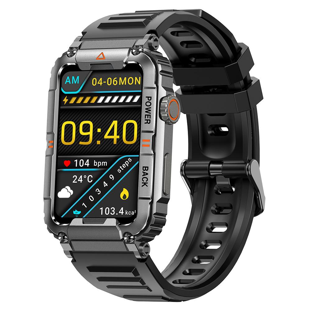 

KR88 Smart Watch IP67 Waterproof Fitness Tracker Bracelet Heart Rate Blood Oxygen Monitor Sleep Tracking