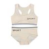 Girls Underwear Bra Vest Children Underpants Briefs Breathable Sport Undies Set