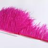 Ostrich Feather Trim 8-10cm 10-15cm 10Meters Fringe White for Clothes Ribbon Skirt Plumas Plume Decoration Wedding Party