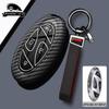 Abs Carbon Fiber 3 5 7 Buttons For Hyundai Ioniq 6 Grand Prix Gn7 Kona Car Remote Key Case Cover Protected Keychain Accessories