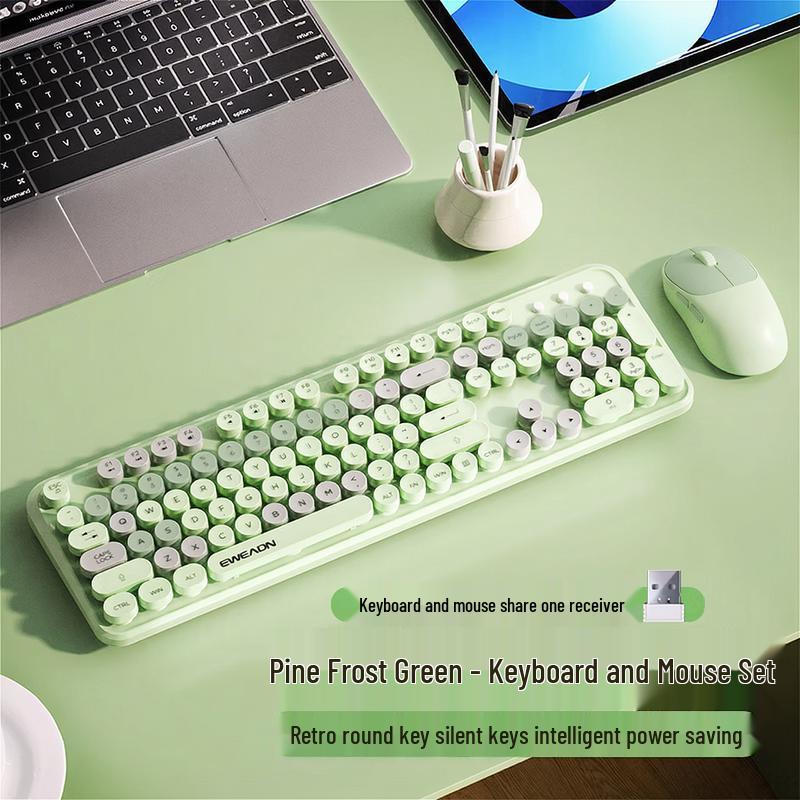 EWEADN V96 Bluetooth Dual-Mode Keyboard and Mouse Combo