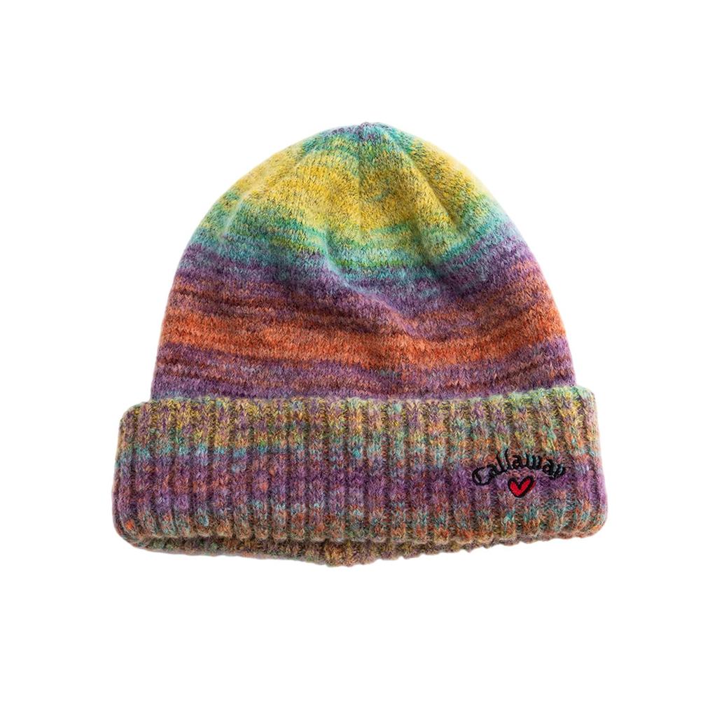 [Callaway] Women's Knit Cap (with fleece lining)  Golf Hat  C23291222 1060Yellow Free Size