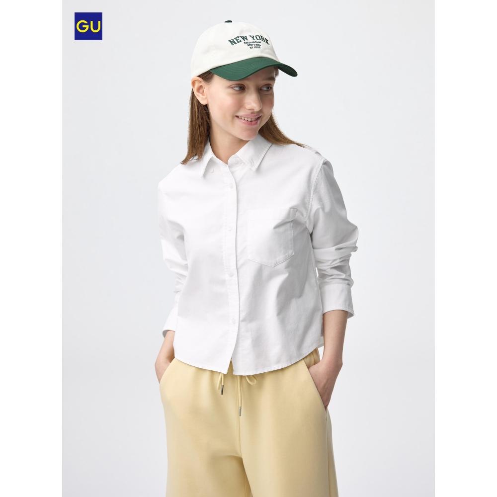 Uniqlo Gu Oxford Short Shirt