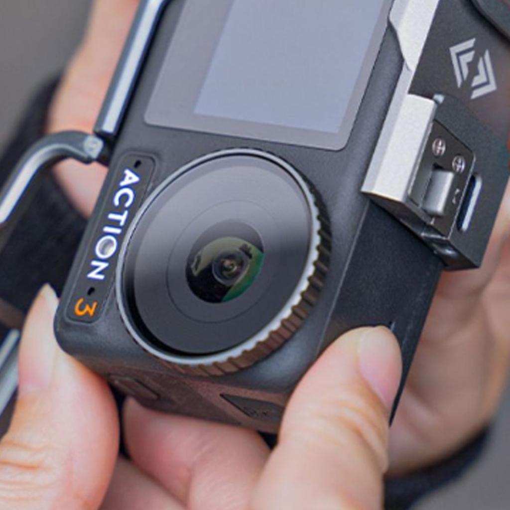 Für DJI OSMO Action 3 Kamera Fall Metall Kaninchen Käfig Schutzhülle Expansion Rahmen Zubehör Kamera Halterung Grenze