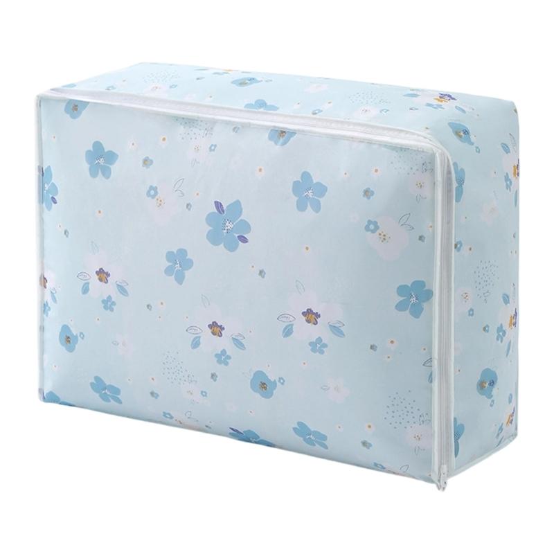 PEVA Multiple Use Storage Bag Sturdy Zippered Organizers for Bedding Clothes Travel Items