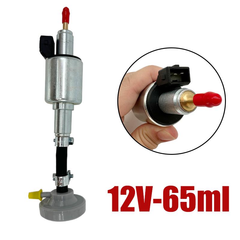 12V/24V Air Diesel Parking Heater Oil Fuel Pump Pulse Meter Pump w/Damper Fuel Check Valve For Webasto Eberspacher 22/28/35/65ML