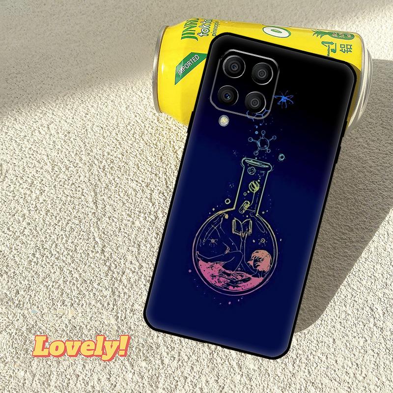 

Чехол для телефона Samsung Galaxy M31 M56 M13 M33 M53 M15 M35 M55 M06 M16 M36 M12 M32 M52 M14 M34 M54 с принтом Биология Химия Samsung M12