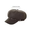 Spring Beret Hat Woman Commutes Octagonal Hat Camping Taking Photo Beret Hat with Metal Fastening for Girlfriend