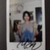 Actor Seo Su-min's Signed Polaroid. Handwritten Signature. Manager Kim
