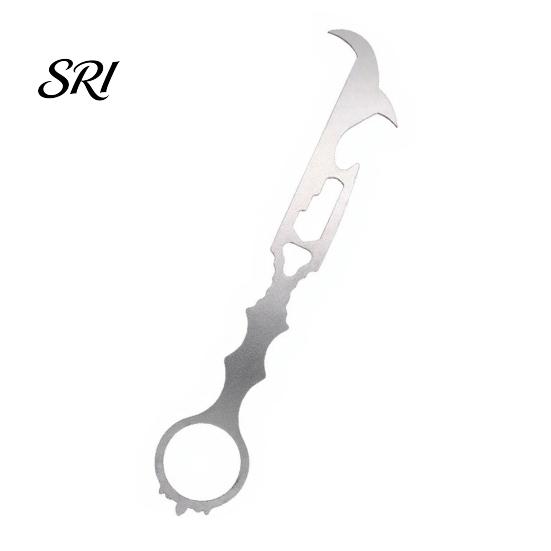Seat Belt Cutter Tool Multifunctional Safety Hammer with Breaker And Tire Outdoor Survival Multi Stone Cleaning Hook Wrench Bottle Opener Car