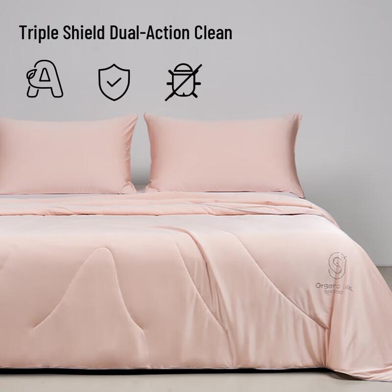 Hengyuanxiang Letnia Kołdra Chłodząca z Jedwabiu Deep Sleep