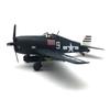 1:72 WWII US F6F Hellcat Carrier-Based Fighter Diecast Airplane Model Alloy Military Aircraft Finished Display Collectible Toy