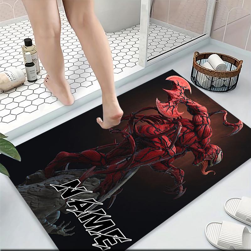 Custom Name "Spider-Man: Web Heroes" Carpet Rug Customizable Soft Washable Anti-Slip Home Living Room Sofa Mats Personalized Rug. 090916