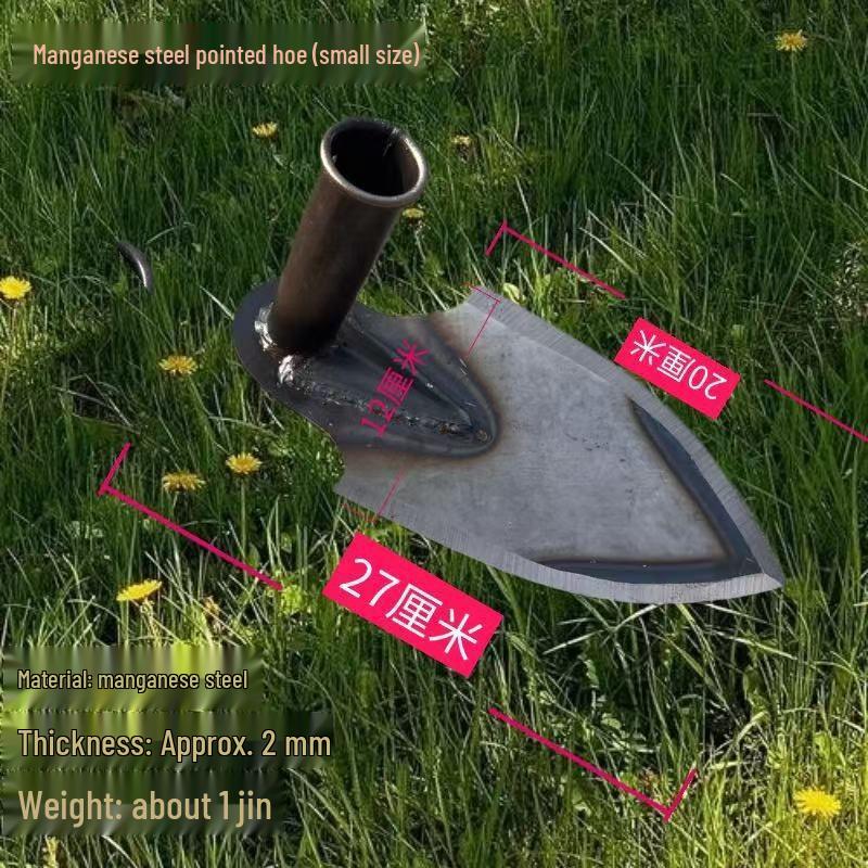 Manganese Steel Multi-Function Hoe for Ditching, Ridging, Fertilizing, and Plowing