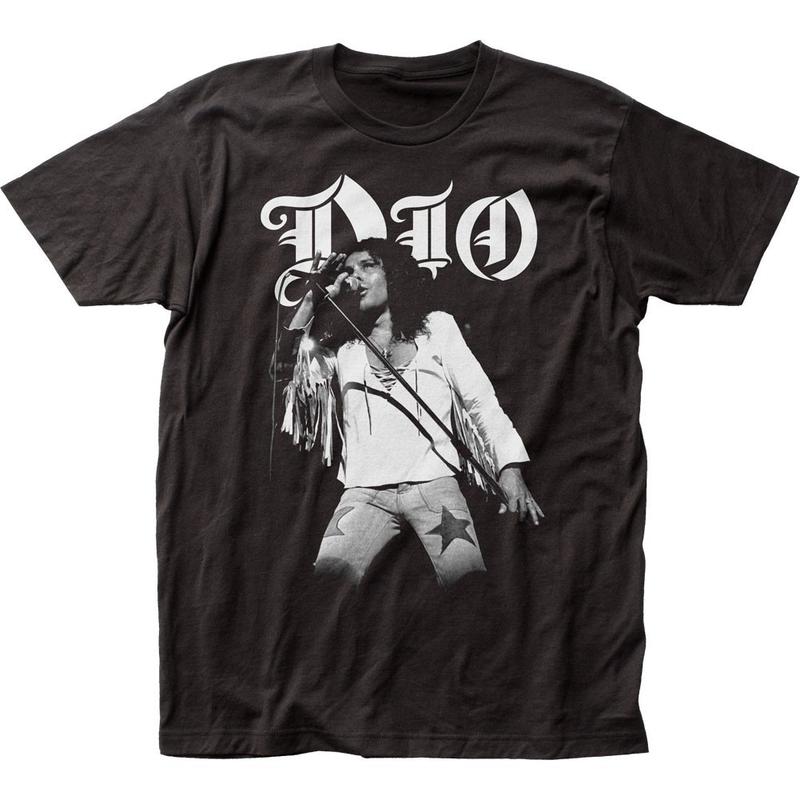 DIO Live Unisex T-shirt Music Classic Concert Rock Band Tee New Black