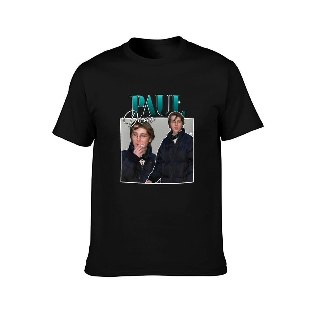 paul dano retro TShirt cotton t shirts high quality man t shirt cotton TShirt
