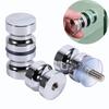 Stylish Shower Glass Door Handle,Sliding Shower Doors Knob,Double Sided Pull Hardware Replacement Parts For Bathroom Glass Doors