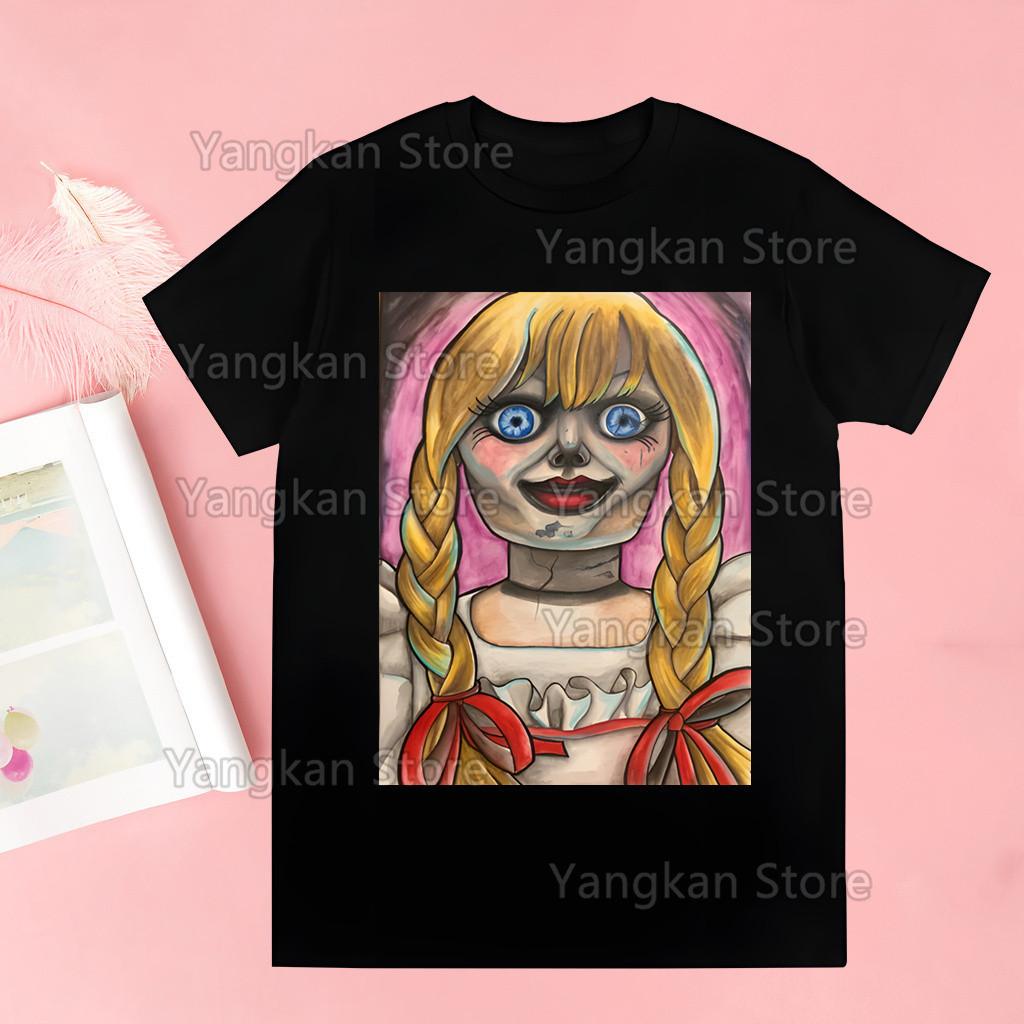 Annabelle Tops Summer Tops Graphic Tees Women Tshirt Clothes Girl T Shirt Drop Shipping