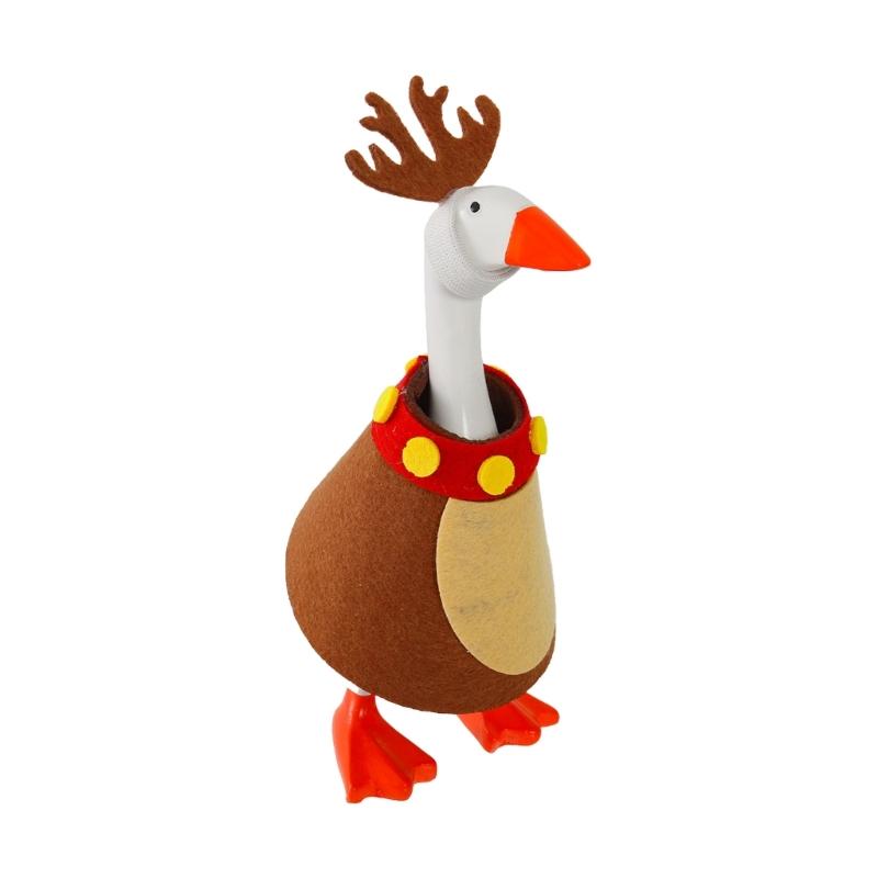 

Weather Resistant Christmas Geese Outdoor Decoration For Porch Garden Patios Holiday Thanksgiving Accessory